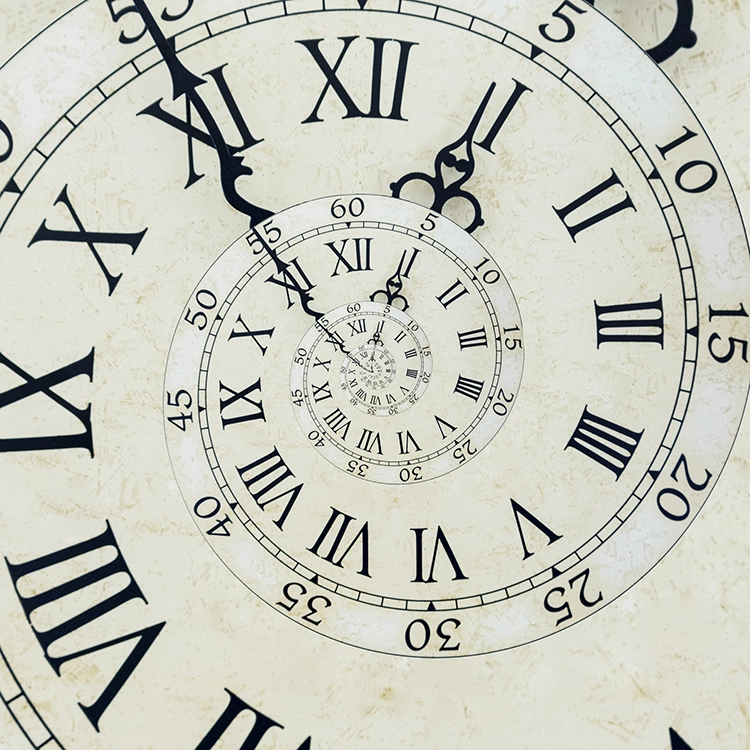 fusion of disciplines spiral clock